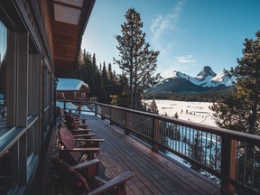 Mount Engadine Lodge.