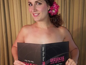Burlesque performer Keely Kamikaze is the organizer for the Calgary chapter of Naked Girls Reading.