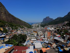 A view of  Rocinha, the largest favela in Rio de Janerio, Brazil on Tuesday September 13, 2016. Leah Hennel/Postmedia