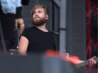 The Naked and Famous perform at X-Fest 2016 in Calgary, Alta., on Sunday, Sept. 4, 2016.