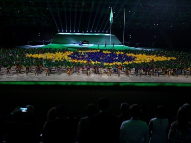 The opening ceremonies of the Rio Paralympics in Rio De Janerio, Brazil  on Wednesday September 7, 2016. Leah hennel/Postmedia