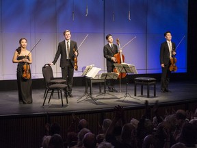 The Rolston String Quartet.