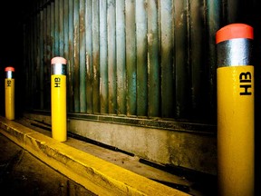 Inside the Arts Commons parkade