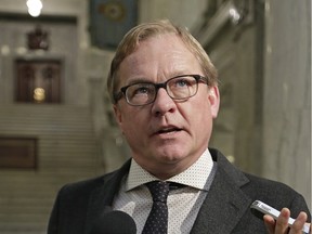 "I just wanted to demonstrate we are putting our money where our mouth is," Education Minister David Eggen said when the government announced it will provide at least $9 million to incorporate solar panels into new schools.