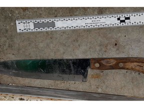 ASIRT released this photo of a weapon recovered from the scene of a police-involved shooting in Sundance.