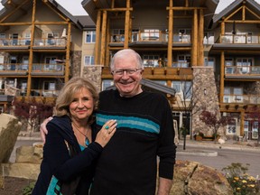 Barbara and Ross Bowman like the lifestyle offered at Sanderson Ridge on Fish Creek Park.