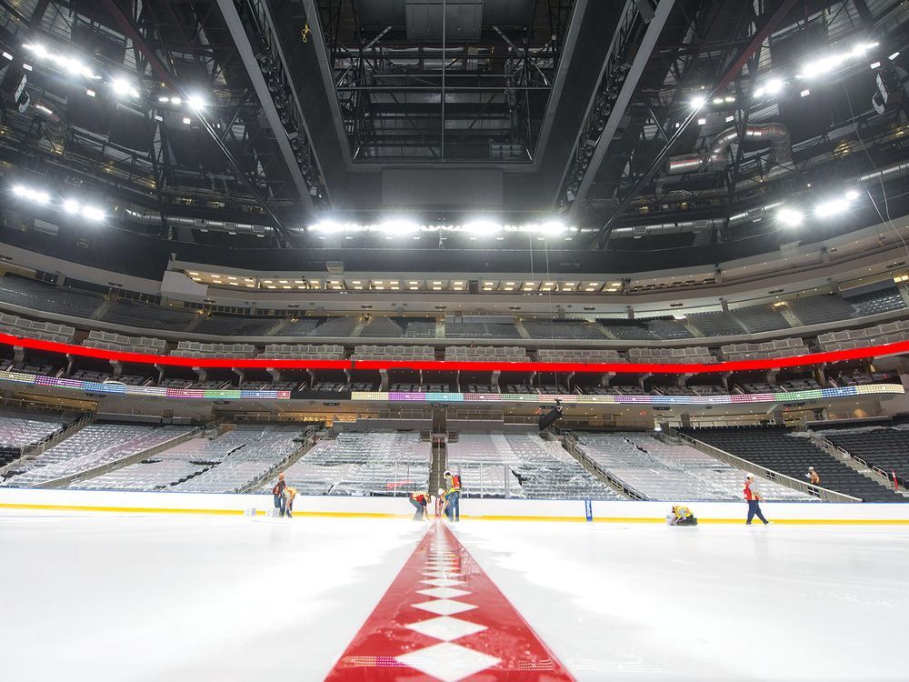 Edmonton Oilers now have a unique red line on Rogers Place ice