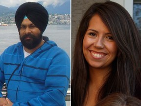 Amritpal Singh Kharbanda, left, and Jillian Lavallee were killed when a Cadillac Escalade driven by Ali Alejandro Montoya  struck the taxi Kharbanda was driving on May 2, 2015.