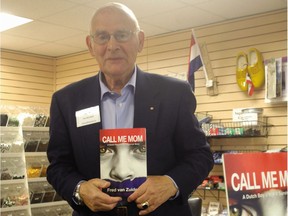 Fred van Zuiden makes a stop in Woodstock on his book tour for his novel Call Me Mom./ JACQUIE THOMSON. FOR THE SENTINEL REVIEw