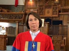 Rev. Jean Morris of Grace Presbyterian Church remembered former Alberta premier Jim Prentice Sunday as “a man of deep conviction and values.” The church is mourning the loss of two its members, Prentice and Calgary optometrist Ken Gellatly, who were killed in a plane crash in British Columbia last week.