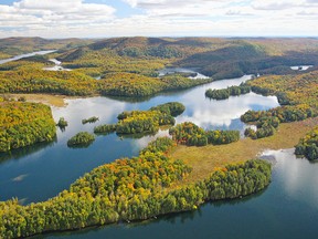 The Kenauk Property between Montreal and Ottawa is home to more than 60 lakes and shelters numerous species.
