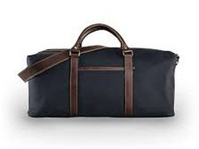 Weekender bag.