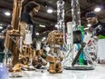 Pipes for every occasion at the HempFest Cannabis Expo in Calgary, Ab., on Saturday October 15, 2016. Mike Drew/Postmedia