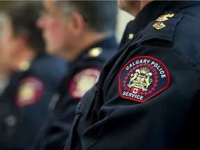 A Calgary Police Commission public meeting progresses in downtown Calgary, Alta., on Tuesday, Oct. 25, 2016. The Calgary Police Service is facing criticism following the release of an internal workplace review outlining sex assault, bullying and intimidation issues. Lyle Aspinall/Postmedia Network