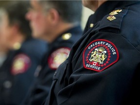 A Calgary Police Commission public meeting progresses in downtown Calgary, Alta., on Tuesday, Oct. 25, 2016.