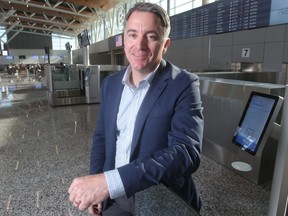Louis Saint-Cyr, WestJet's vice-president of airports and guest experience, says Calgary's new airport terminal opens the potential for WestJet to grow its network