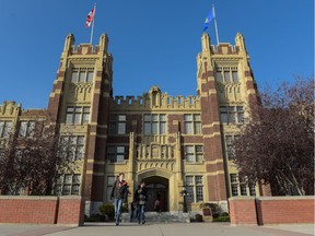 SAIT's historic Heritage Hall is seen in Calgary, Alta., on Thursday, Oct. 6, 2016.