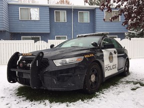 Calgary Police investigate after a man was found dead at a residence in the 200 block of 90 Avenue S.E.