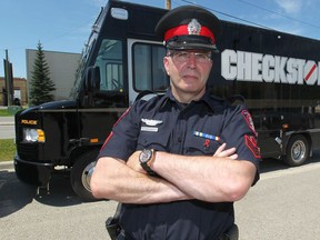 Staff Sgt. Paul Stacey of the Calgary Police Service Traffic Section.
