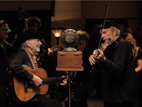 The American Epic Sessions, a documentary featuring Willie Nelson and Merle Haggard, picked up two awards at the Calgary International Film Festival. Courtesy, Calgary International Film Festival.