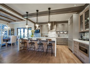 The kitchen in a new luxury bungalow by Gallaghers Homes in Bel-Aire.