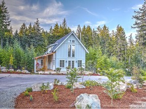 A show home at Elkington Forest, on Vancouver Island.