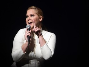 Amy Schumer performs onstage at  the Beacon Theatre last year in New York City. She plays the Saddledome on Tuesday.