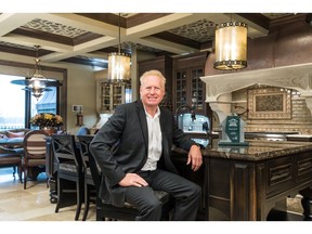 Douglas Homes owner Doug Musak at his home in Chestermere. The company was named Medium Volume Builder of the Year.