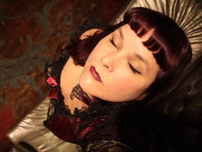 Calgary singer-songwriter Danielle French has just released her new album Miss Scarlett and The Madmen: Dark Love Songs.