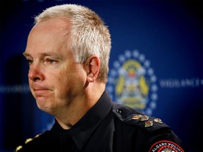Calgary Police Chief Roger Chaffin.