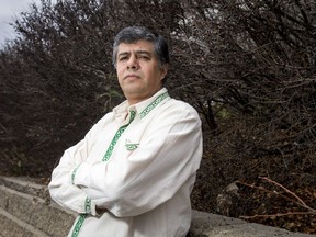 Oscar Rios, a Canadian immigrant from Mexico, stands for a photo near his home in Calgary, Alta., on Saturday, Nov. 12, 2016. Rios is concerned about what a Donald Trump presidency will mean for his homeland. Lyle Aspinall/Postmedia Network