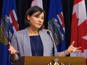 Alberta Environment Minister Shannon Phillips  outlined the province's renewables strategy on November 3.