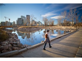St. Patrick's Island in Calgary has been named 2016 Great Public Space by the Canadian Institute of Planners.