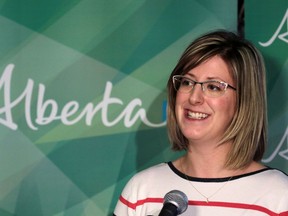Stephanie McLean, Alberta Minister of Status of Women, announces a new grant program that will support organizations that improve the lives of women and girls. The announcement was made at Telus Spark during Geeky Summit Alberta's first women-focused tech conference.