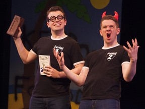 James Percy and Joseph Maudsley star in Potted Potter.