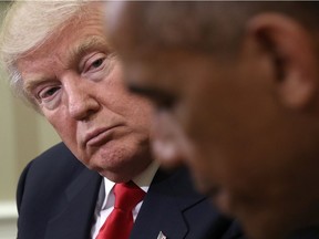 President-elect Donald Trump meets with President Barack Obama on Thursday.