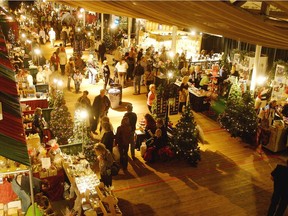 Craft fairs are all over the city in November and December.