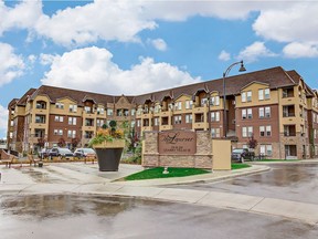 The exterior of the Laurier in Quarry Park, a rental apartment development by Minto Properties.