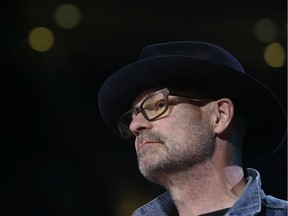 Over 16,000 students and educators gathered for We Day at Canadian Tire Centre in Ottawa Wednesday Nov 9, 2016. Gord Downie during We Day in Ottawa Wednesday.  Tony Caldwell