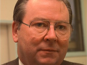 Calgary-10/15/98-Alberta Health Minister Halvar Jonson during interview prior to a Clubhouse Society meeting.. Photo by Larry MacDougal/Calgary Herald. (For City story by Helen Dolick)