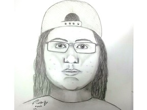 Calgary police released this image in connection with two child luring cases.