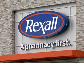 The Rexall Pharmacy store at 9540-163 Street in Edmonton on March 2, 2016.