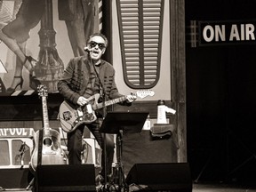 Elvis Costello performed Saturday in Calgary.