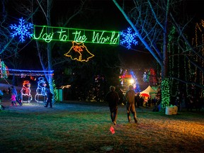 Festivities at the kickoff of the annual Lions Festival of Lights at Confederation Park  in Calgary on Saturday, Nov. 26, 2016.