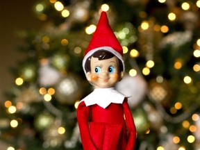 FILE - This file photo provided by CCA&B, LLC, shows "The Elf on the Shelf: A Christmas Tradition," with the Elf for the shelf. T(AP Photo/CCA&B, LLC)