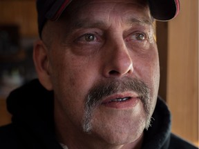 Rodney Chayko is pictured at his home in Revelstoke, B.C. on Thursday, December 15, 2016. It's been 30 years since Chayko was flung from a flying roller-coaster at West Edmonton Mall, and it bothers him still that there is no memorial at the site to honour the three people who died that day.