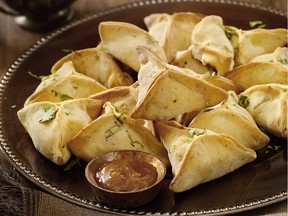 Turkey Samosas for ATCO Blue Flame Kitchen.