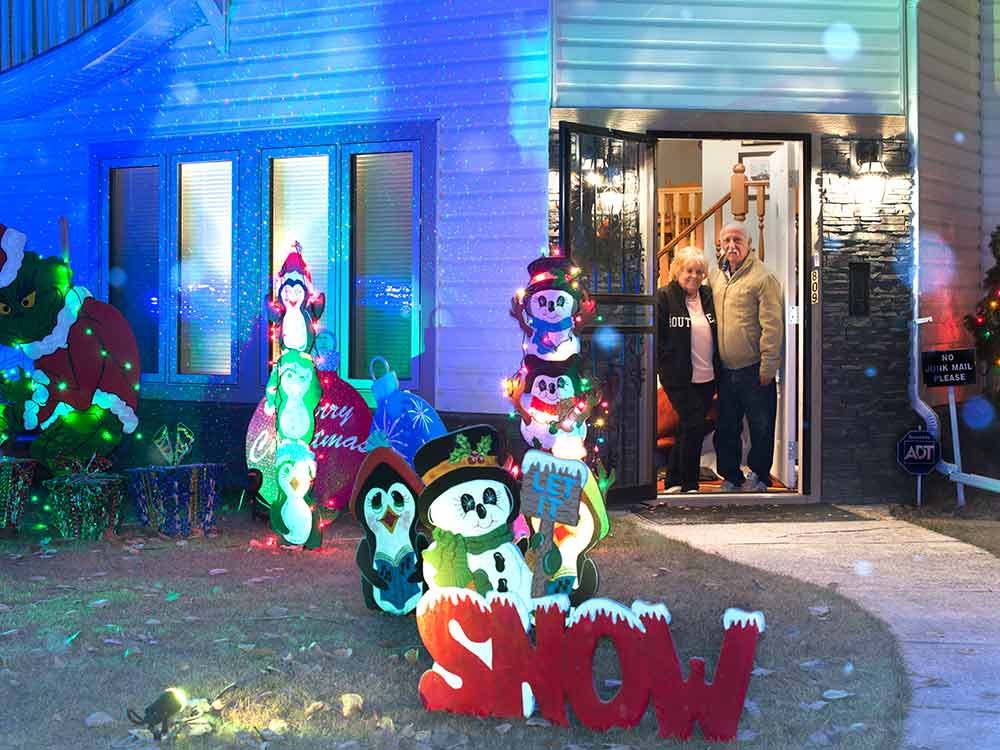 Our Town Signs of winter point to the Welton house in Renfrew