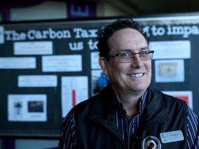 Les Turner, general manager of Cardel Rec South in Calgary, Alta., on Wednesday January 4, 2017, said Alberta's new carbon tax will have a massive impact on the facility's bottom line. Leah Hennel/Postmedia