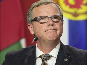 Former Saskatchewan premier Brad Wall announced his retirement from politics in August, 2017.